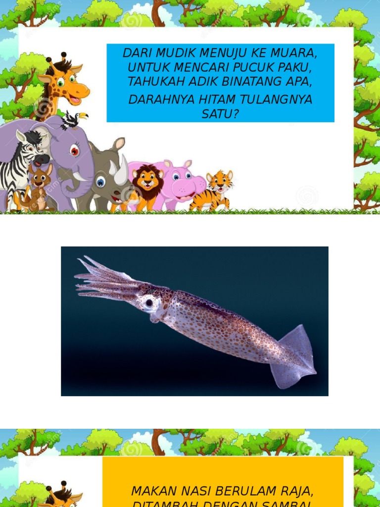 Teka Teki Haiwan 3 Pdf
