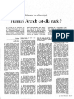 HArendt Est Ellenazi?NObservateure1963