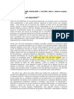 Bourdieu Como Se Llega a Ser Deportista