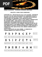 Estudo Sobre as Runas Sagradas