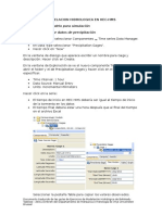 Desarrollo de Un Modelo HECHMS Con P Obs