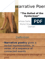 Narrative Poem: "The Ballad of The Oysterman"