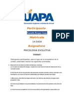 Psicologia Evolutiva Tarea 1