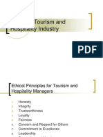 Ch.7 Ethics in Tourism and Hospitality Industry