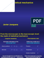 Statistical Mechanics: Javier Junquera