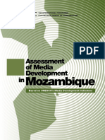 Assessment of Media Development in Mozambique – Based on UNESCO’s Media Development Indicators — Tomás Vieira Mário Et Al
