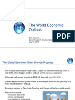 2012-07-16. the World Economic Outlook