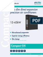 Compact direct expansion precision cooling system