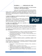 Cuestionario Derecho Penal Boliviano Articulos 145