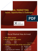 Rural Marketing: Issues, Opportunities & Challenges