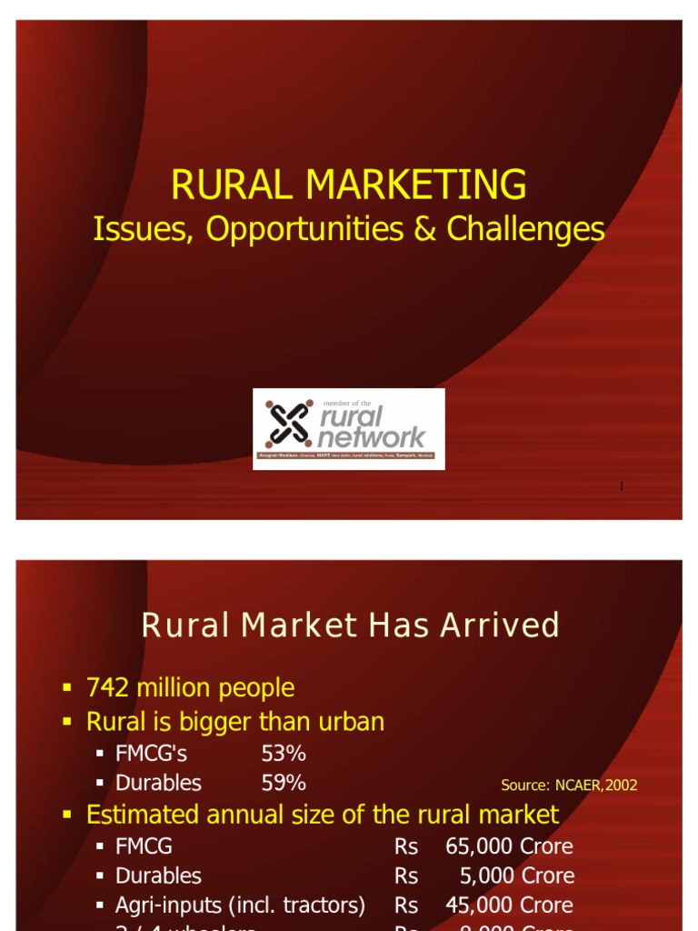 Rural Marketing: Issues, Opportunities & Challenges | PDF | Brand | Poverty