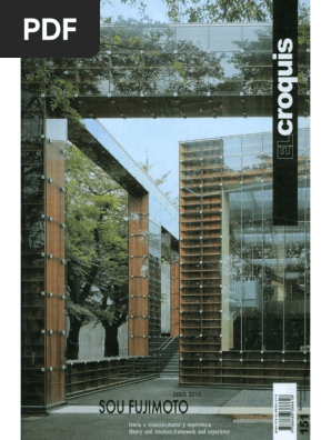 EL Croquis 151 西泽立卫对藤本壮介 | PDF