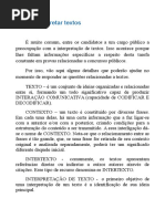 Como Interpretar Textos