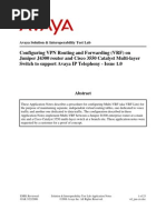 Download VPN Routing and Forwarding by Hyderabad SN330129 doc pdf