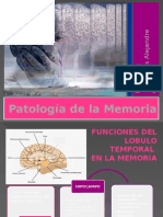 Patologia de La Memoria