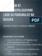 Pagdalawdalaw at Pakikipagpalayagang Loob