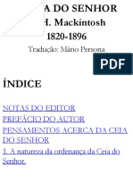 A Ceia Do Senhor C H Mackintosh PDF