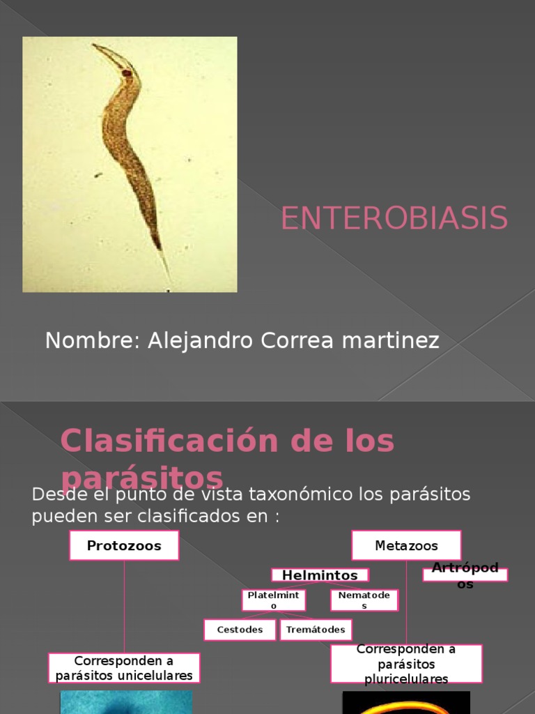 Enterobiasis diagnostico laboratorio Eosinofilia, Enterobius vermicularis que enfermedad causa