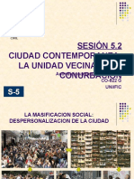 Sesión 5.2- La Unidad Vecinal y La Conurbación