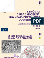 Sesión 4.1- Urbanismo Destructor y Conservador