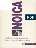 Constantin Noica, Schita Pentru Istoria Lui Cum e Cu Putinta Ceva Nou PDF