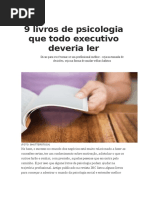 9 Livros de Psicologia Que Todo Executivo Deveria Ler
