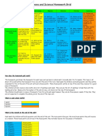 Blooms Learning Grid - Saxons and Science