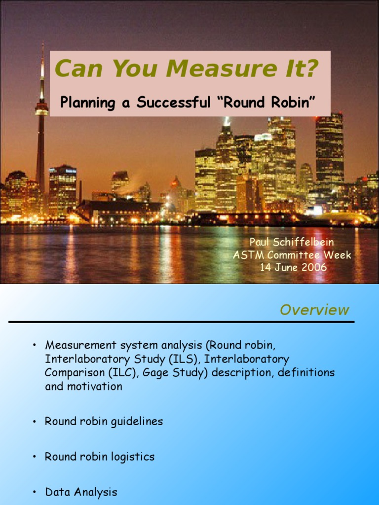 Can You Measure It?: Planning A Successful 