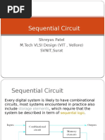 Sequential Circuit: Shreyas Patel M.Tech VLSI Design (VIT, Vellore) SVNIT, Surat