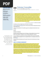 Extreme Ownership: Leadership Insights | PDF