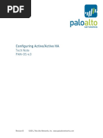 HA Active Active Tech Note