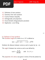 6-Inner Product Spaces