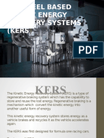The Kinetic Energy Recovery System (KERS)