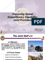 Improving Global Expeditionary Capability: Joint Providers: VADM Andy Brown