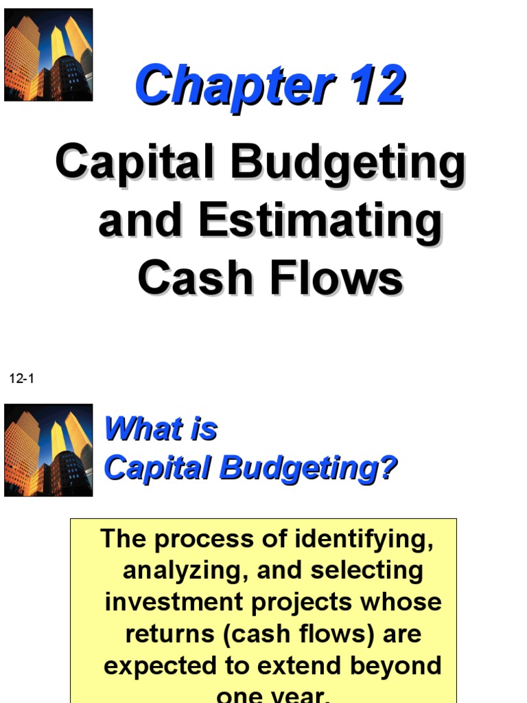 Capital Budgeting and Cash Flow Analysis | PDF | Expense | Book Value