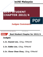 Best Student Chapter Announcement 1314