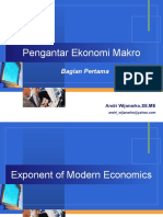 Pengantar Ekonomi Makro Sesi Kedua Ver 2 5 Sep 2012