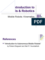 Introduction To Controls & Robotics: Mobile Robots: Kinematics