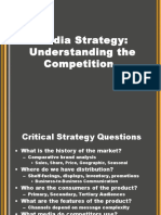 Understanding Media Strategy for Competitive Analysis