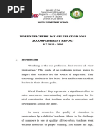 Download Teachers Day Accomplishment Report by Reymart Tandang Ada SN330181683 doc pdf