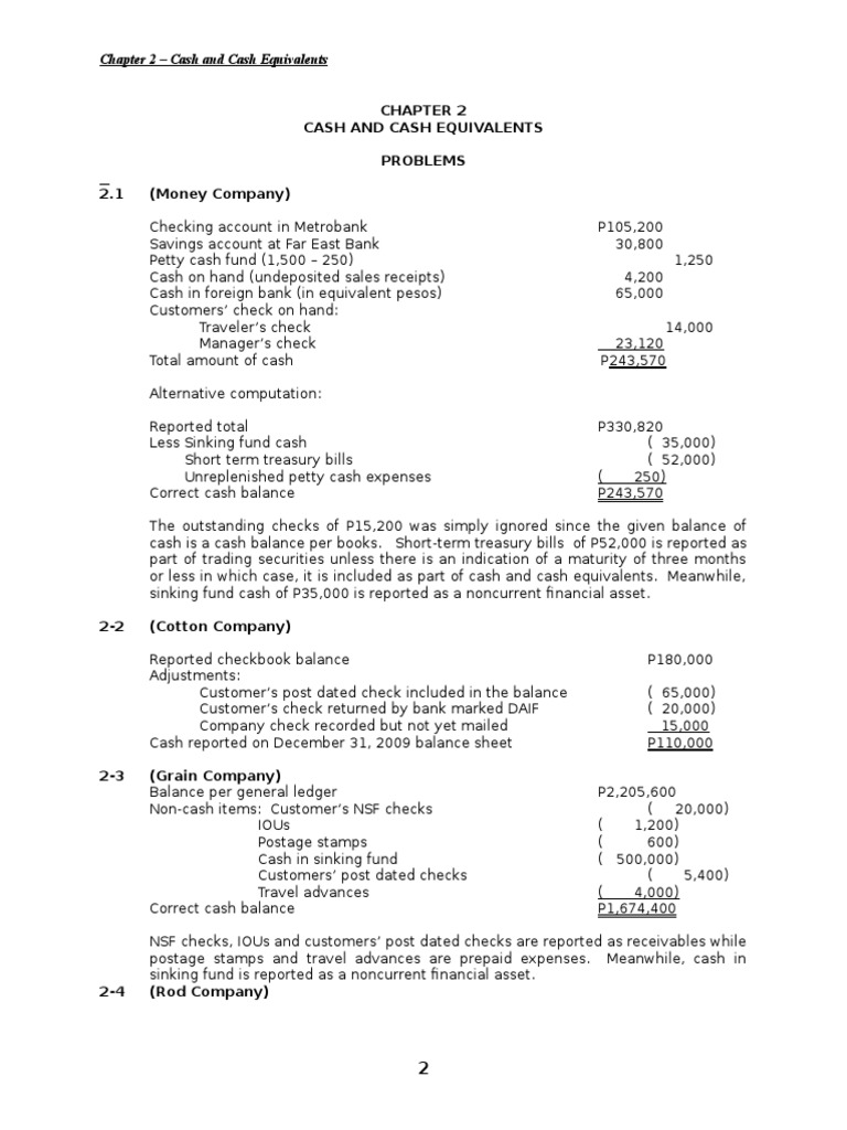 Cash Management for Accountants | PDF | Business | Finance & Money ...
