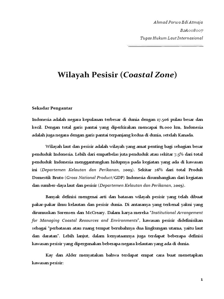 Wilayahpesisircoastalzonepdf