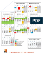 Calendario Escolar 16-17