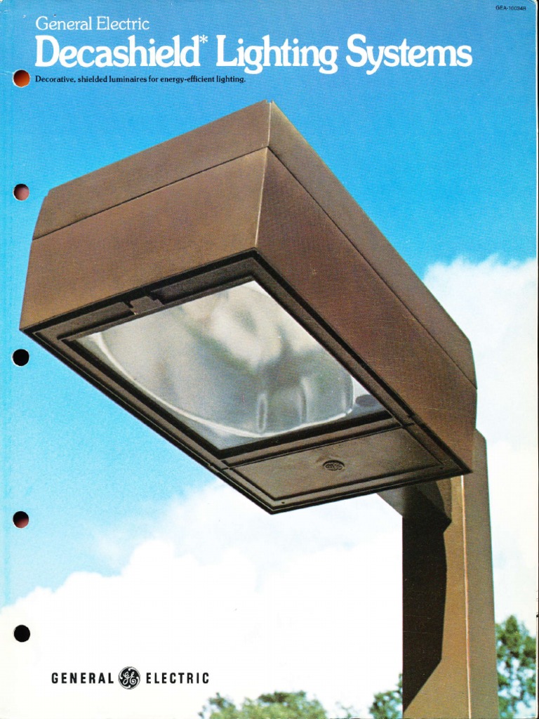 GE Lighting Systems Decashield Lighting System Brochure 1274