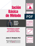 2015 Validación Básica de Método-James Westgard