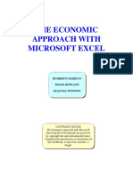 The Economic Approach With Microsoft Excel: Humberto Barreto Frank Howland Kealoha Widdows