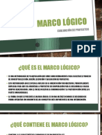 Marco Lógico - Evaluación de Proyectos