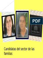 Candidatas Del Sector de Las Familias
