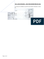 Exercícios Do Segundo Bimestre de 2016 de Mecânica Dos Sólidos Usf