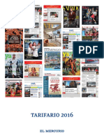 Tarifario 2016 El Mercurio PDF